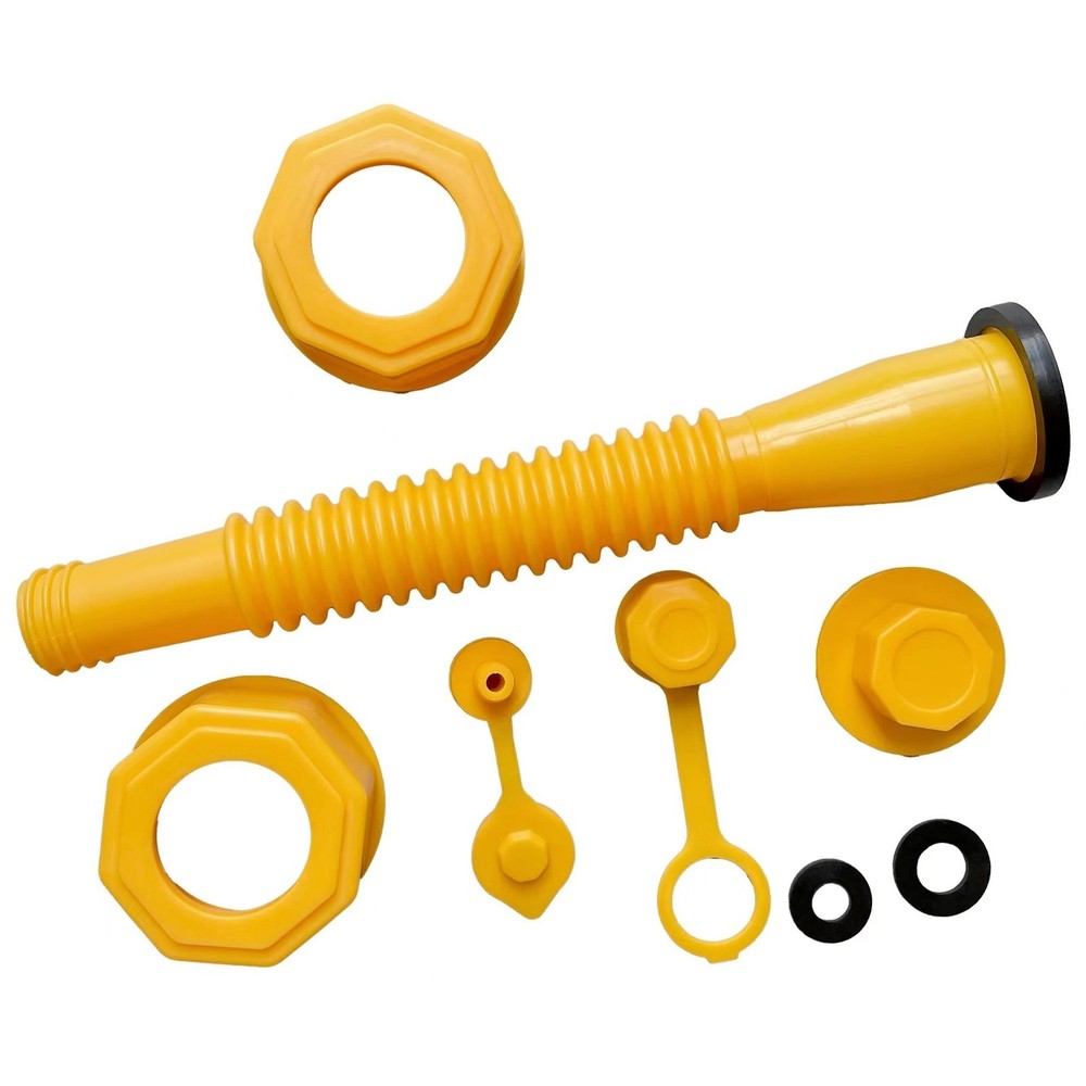 Gas Can Spout Nozzle Vent Kit Replacement For Old Style Caps Plastic Gas Cans