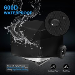 Heavy Duty Generator Cover Waterproof Oxford Fabric Universal Fit