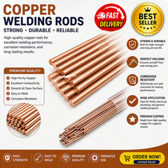 40 Sticks Brazing Rods AWS Bcup-5 15% Silver Solder Phos Copper Brazing Alloys r