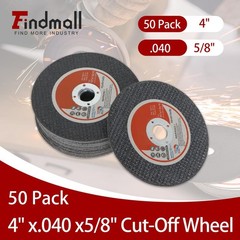 50 Pack 4″ x.040 x5/8″ Cut Off Wheel – Metal & Stainless 50pcs 4″*0.040″*5/8″