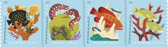 United States Postal Service Coral Reefs Postcard 5 Sheets Of 20 First Class