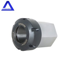 ER40 Hex + ER40 Square Collet Block Chuck Holder for CNC Lathe Engraving Machine