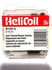 R1191-5 5/16-24 Inch Fine Thread Repair Inserts Qty 12