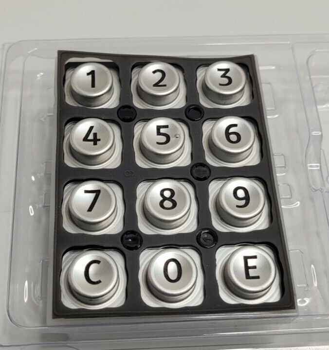 EOZ M.SERIES 12 KEY KEYPAD IP67 AXN12109 ACCESS CONTROL VENDING SECURITY