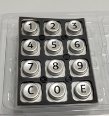 EOZ M.SERIES 12 KEY KEYPAD IP67 AXN12109 ACCESS CONTROL VENDING SECURITY