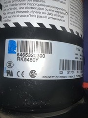 1Pcs RK5480Y compressor voltage 220V New Refrigeration Compressor