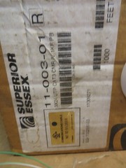 Superior Essex Communications Cable # 11-003-01R AWG 24 x 3 PAIR NEW as 900 FT