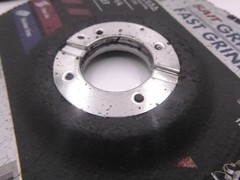 5 Pack United Abrasives Type 27 Grinding Wheel A24N 13300rpm 4-1/2″x 1/4″