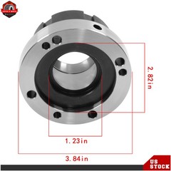 Precision ER50 100mm Collet Chuck Lathe Tool 7 Holes for CNC Engraving Machine