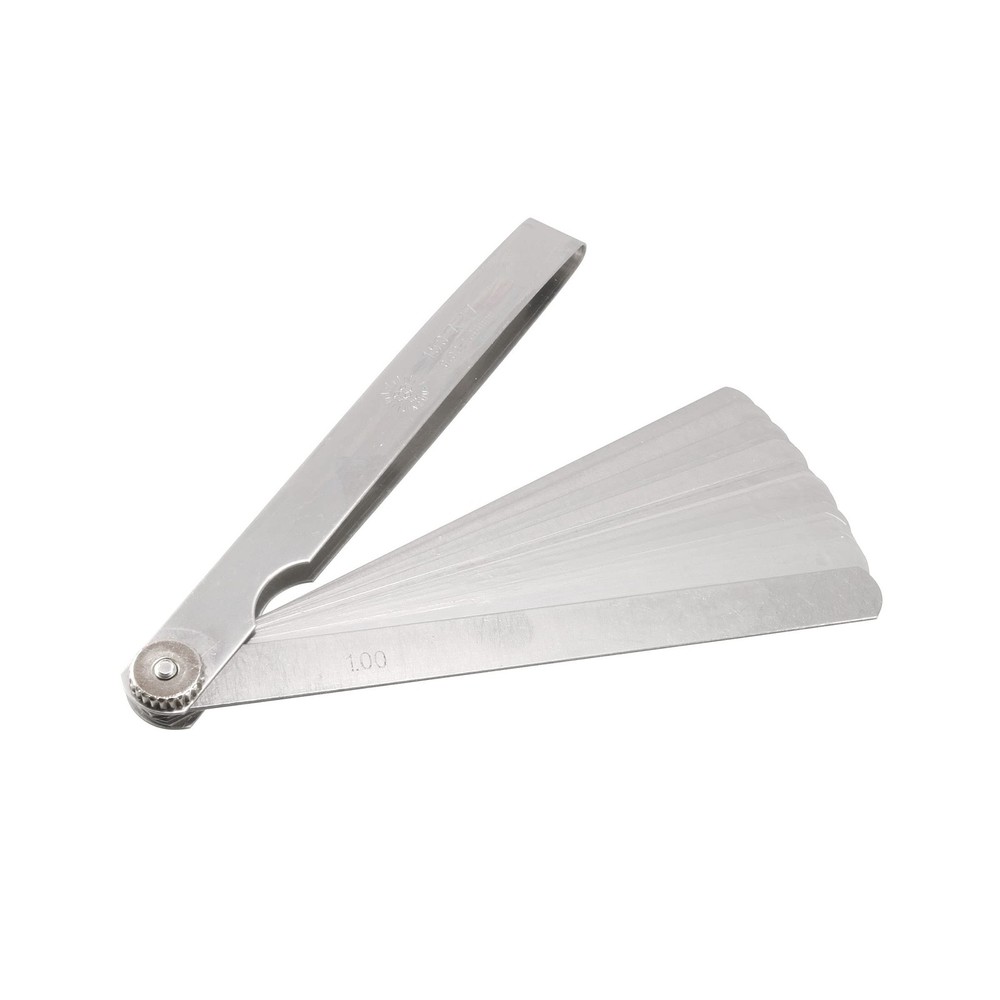 uxcell 0.02 to 1mm Thickness Gap Metric Filler Feeler Gauge 6″ Long