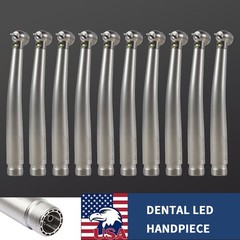 10 Estilo NSK Dental Pieza mano LED de alta velocidad Pana MAX EK LED 2Hole USA