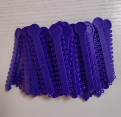 1008 Pcs Dental Orthodontic Ligature Ties Elastic Rubber Bands For Brackets
