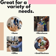 12 Rolls – 2 Inch x 60 Yards, 9 Mil Pink Utility Grade Duct Tape Adhesive Tapes