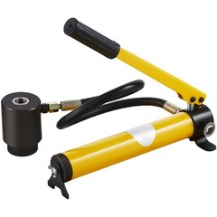 VEVOR 10 Ton Hydraulic Knockout Punch Driver Kit Hole Tool 1/2″-2″ with 6 Dies