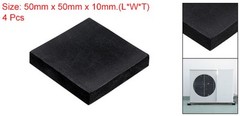 4pack Rubber Anti-Vibration Pads Hard Pads 50mm x 50mm x 10mm Square