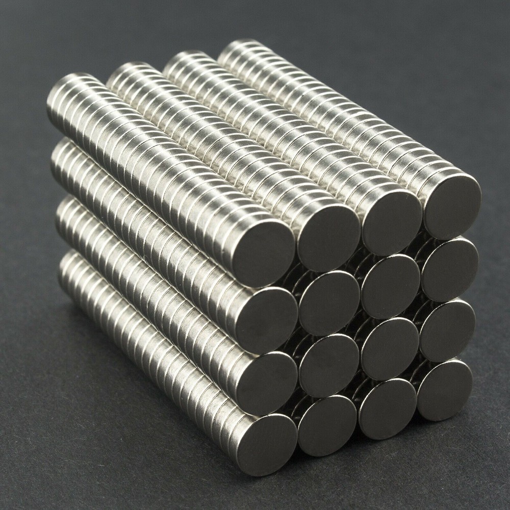 20-300Pc Neodymium Magnets Round Disc N35 Super Strong Rare Earth 6×1.5mm Fridge