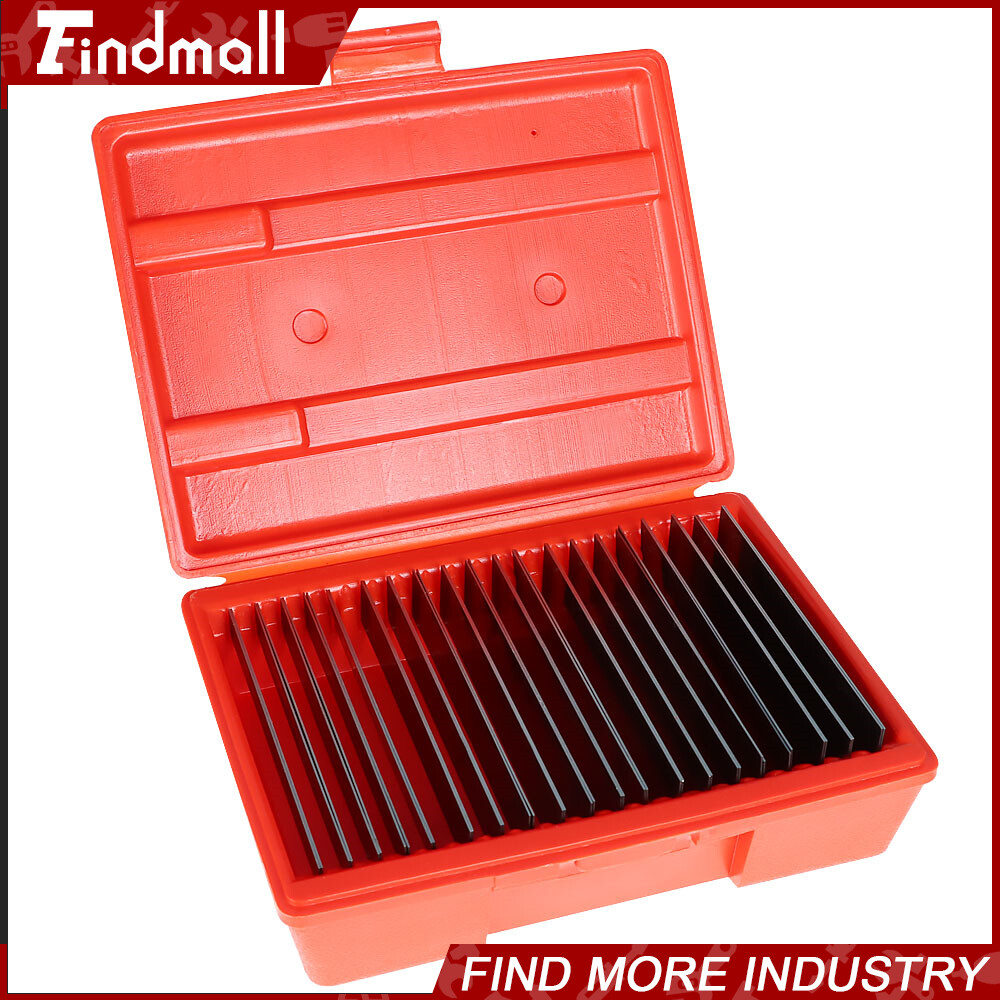 Findmall 1/32″X 6″ Steel Parallel 20 Pairs Set 0.0001″ Hardened Ultra Thin Tool