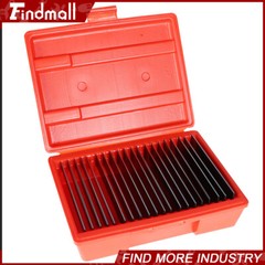 Findmall 1/32″X 6″ Steel Parallel 20 Pairs Set 0.0001″ Hardened Ultra Thin Tool