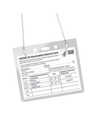 Avery Landscape 3″ x 4″ Badge Holders With Lanyards, 100-Pack