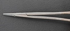 V Mueller RH2561 Webster Smith Needle Holder, Smooth, Vital, TC, STR, 4.75″