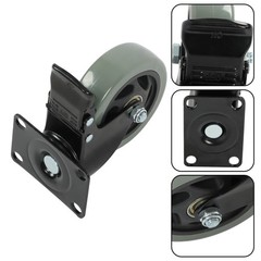 4PCS Heavy Duty 4″ Caster Wheels Capacity with brake