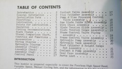 Peerless 1216, Band Saw, Operations and Parts Manual