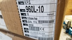 Showa Best Glove 960L-10 KPG K.P.G. PVC coated yellow large USA Dozen – 12 Pair