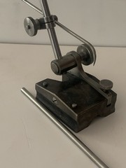 Starrett No. 257 Surface Gage w/ 12”Spindle Scriber, Extension Rod Starrett Snug