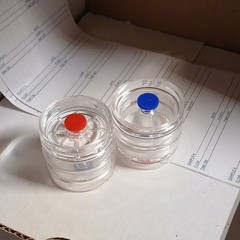37mm 3pc Cassette PVC Filters 5.0um, Biological Laboratory, 735PVC 28 Count