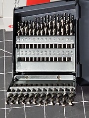 New Huot Drill Index 60 Pcs. .228 – .040 Wire Gauge Drills In Case HSS 1-60