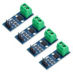 MECCANIXITY 4pcs ACS712 Current Sensor Module 5A Range Hall Effect Current Se…