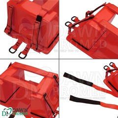 Emergency Spine Board Head Immobilizer Backboard For Rescue EMS / EMT Lifeguard