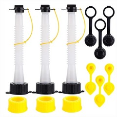 Gas Can Spout Replacement Improved Design Flexible Pour Nozzle Kit with Gasket