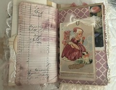 VINTAGE STYLE HANDMADE JUNK JOURNAL-“A Graceful Life”