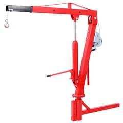 2″500Lb Pickup Truck Hydraulic PWC Dock Jib Engine Hoist Crane Hitch Mount Lift