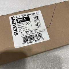 QS2200H SIEMENS 2 POLE 200AMP 120/240V CIRCUIT BREAKER NEW