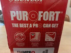 Dunlop Purofort FieldPRO ASTM full safety (charcoal/grey) Boots Size 3