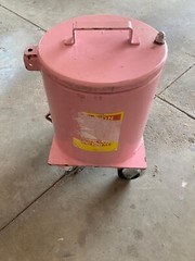 Lead Storage container storage holder for the Precision Ge-68 PET Phantom QC