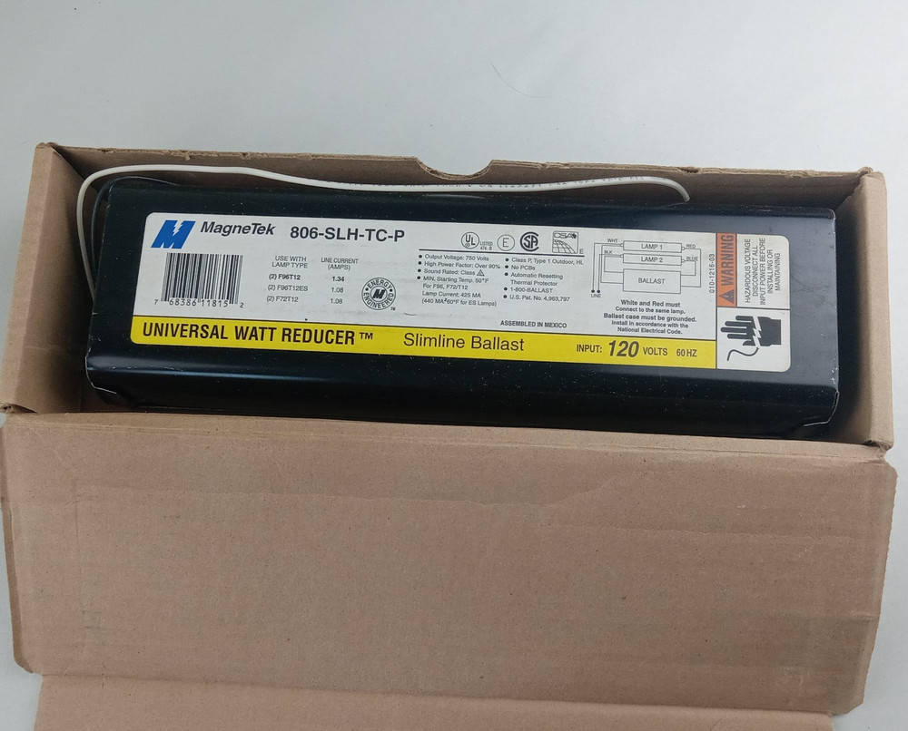 Universal MAGNETEK Triad 806-SLH-TC-P 0001 Slimline Ballast NEW IN BOX