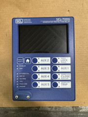 Schweitzer, SEL-700G, Generator Protection Relay, 0700G01A1A0X0X85A300