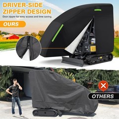 210D Oxford Fabric Mini Excavator Cover Waterproof For E20 (Black)