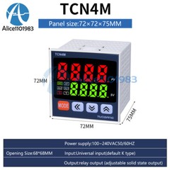 Digital PID Thermostat universal input Temperature Controller 0~1370℃ AC100~240V