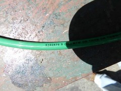 6 AWG 600 Volt Stranded Copper Building Wire Type MTW THHN THWN GREEN, Per Foot