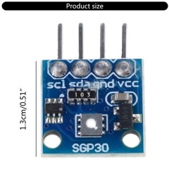 Multi-pixel TVOC/eCO2 Formaldehyde Carbon Dioxide Detector Tester For
