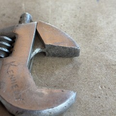 Vintage Blue-Point By Snap On Tools 8″ Crescent Adjustable Wrench Made in USA