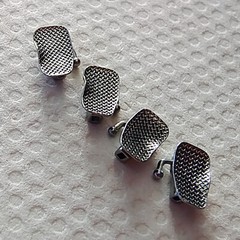 4pcs Dental 1st Molar MBT.022 Non-Converible Buccal Tube Bondable Laser