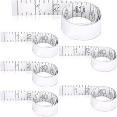 6 Pcs Fish Ruler Decal Measuring Tape Sticker 42 Inch, as picture shown