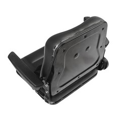 Adjustable Backrest Tractor Seat w/Safety Belt & Armrest Universal Forklift Seat