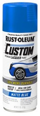Rust-Oleum 311485 Automotive Custom Lacquer 11 Ounce (Pack of 1), Matte Blue