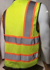 Hi Visibility Reflective Yellow Safety Vest (Small to 2XL)